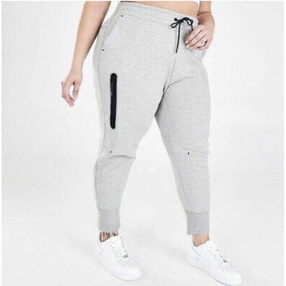 Nike Sportswear Tech Fleece Pants Grey Women’s Plus Size 1X DA2043-063 Brand New